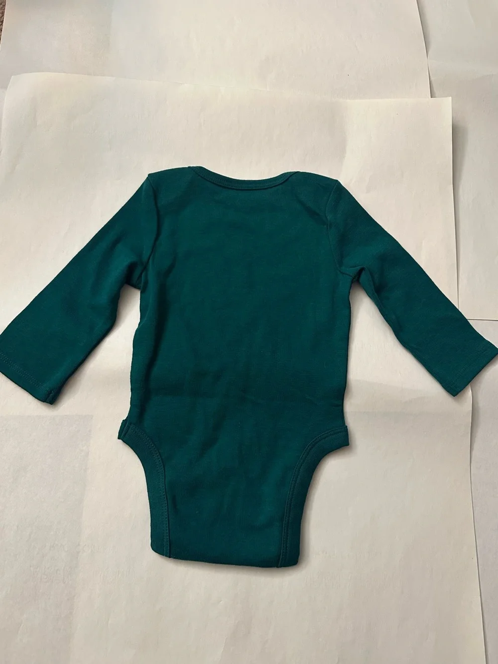 Green “Candy Cane Crew” Baby Bodysuit Jumping Beans 3 months - Picture 2 of 6
